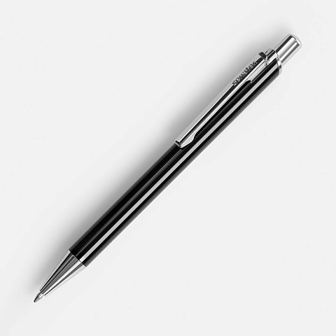 Ручка шариковая Arvent Glossy, черная - рис 2.