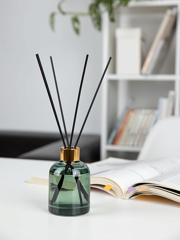 Диффузор ароматический Vitral, дубовый мох и пачули, зеленый - рис 9.