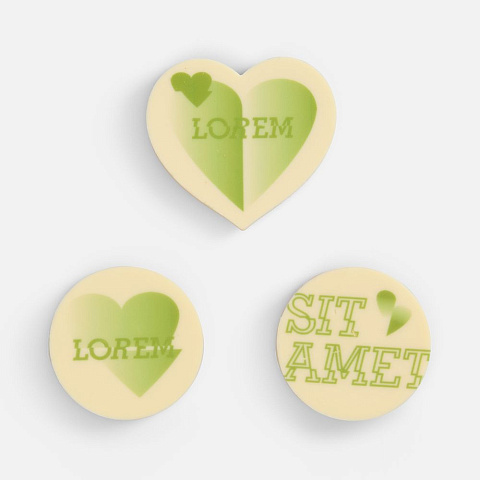 Набор из 3 печений Dream White - рис 10.