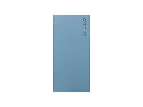 Внешний аккумулятор Rombica NEO ARIA Azure, 10000мАч, Soft-touch, PD, QCharge, Type-C, голубой - рис 2.