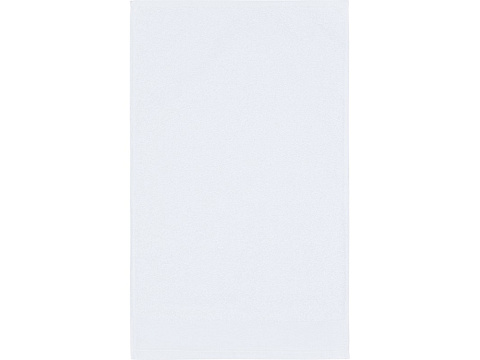 Хлопковое полотенце для ванной Chloe 30x50 см плотностью 550 г/м2, белый - рис 2.