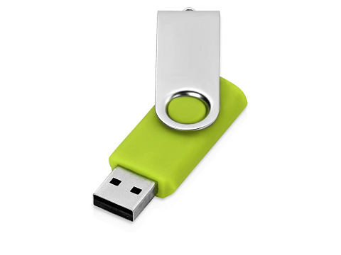 Флеш-карта USB 2.0 16 ГБ Квебек, зеленое яблоко - рис 2.