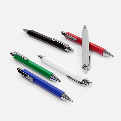 Ручка шариковая Alumno, черная - рис 6.