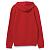 Толстовка с капюшоном унисекс Hoodie, красная - миниатюра - рис 3.
