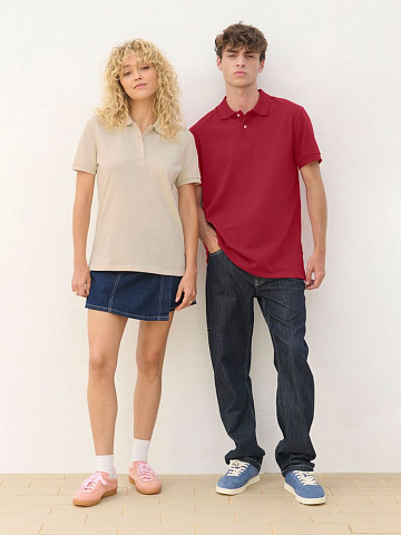Рубашка поло женская Pacific Women, серый меланж - рис 6.