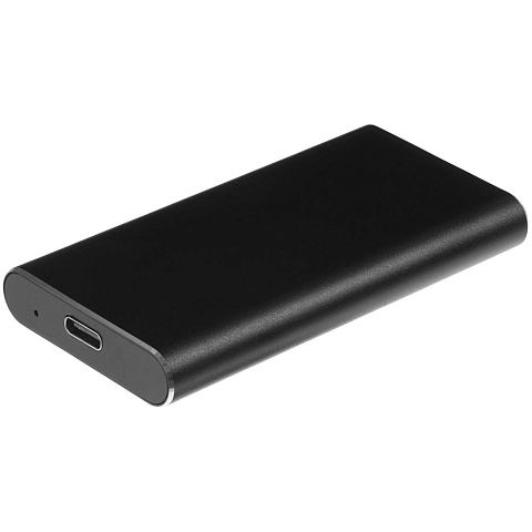 Портативный внешний диск SSD Uniscend Drop, 256 Гб, черный, без футляра - рис 2.
