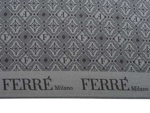 Зонт складной автоматический Ferre Milano, серый - рис 7.