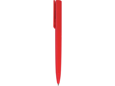 Ручка пластиковая шариковая Taper Solid, матовый красный - рис 3.