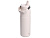 Бутылка для воды объемом 700 мл с откидной трубочкой Stanley IceFlow™ 2.0 - Light pink - миниатюра