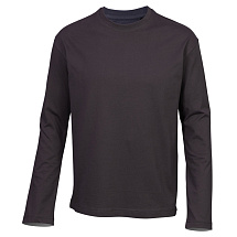 Лонгслив оверсайз Berlin унисекс, темно-серый