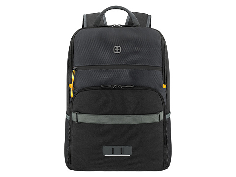 Рюкзак WENGER Move 16, чёрный, переработанный ПЭТ, 33 x 19 x 44 см, 22 л - рис 2.