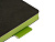 Ежедневник А5 датированный Boston 2027, черный с салатовым обрезом - миниатюра - рис 5.