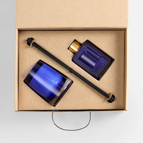 Набор Fragnola, пряная древесина и кардамон, темно-синий - рис 3.