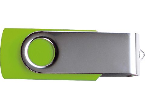 Флеш-карта USB 2.0 32 ГБ Квебек, зеленое яблоко - рис 3.