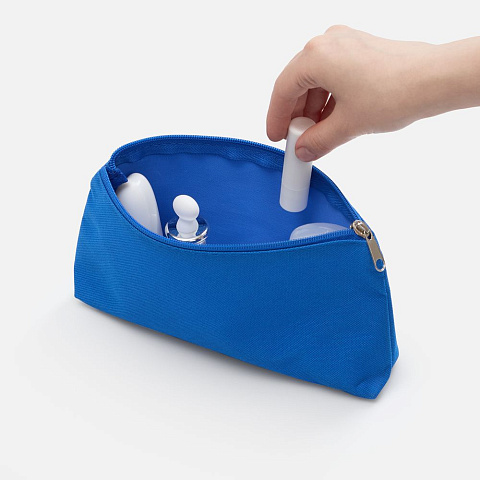Косметичка Looksi, синяя - рис 5.