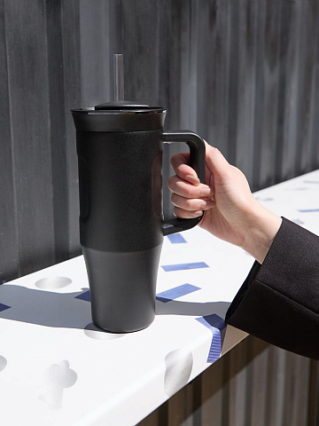 Термокружка Santorini 700, черная - рис 11.