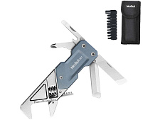 Мультитул-ключ Nextool Light Wrench W1 с набором бит, 6 функций, голубо-серый (NE20270)