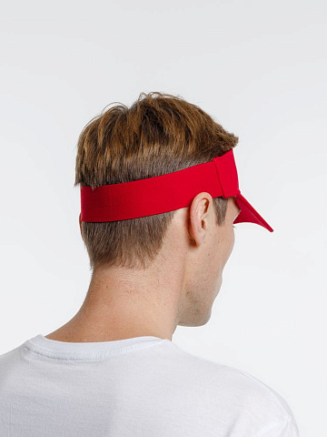 Козырек Viseros, красный - рис 9.