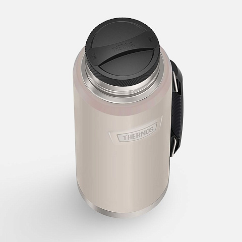 Термос Icon 1200, бежевый - рис 5.