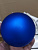 Оформительский шар Finery, 10 см, матовый синий - миниатюра - рис 4.