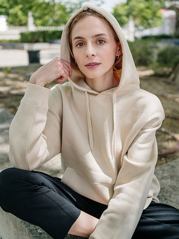 Худи унисекс Phoenix, светло-желтое - рис 6.