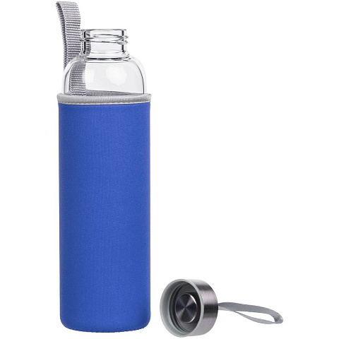 Бутылка для воды Sleeve Ace, синяя - рис 3.