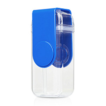 Бутылка для воды JUICY DRINK BOX, синий (Р)
