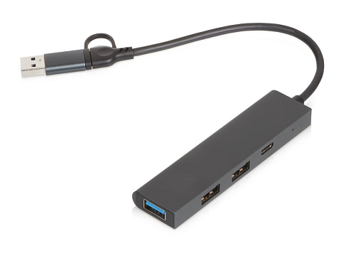 USB-концентратор Command, серый