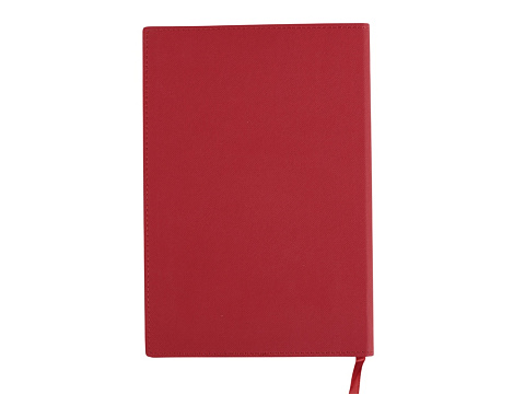 Блокнот А5 Bradbury, гибкая обложка, 80 листов 80 гр/м2 FSC бумага, красный - рис 3.