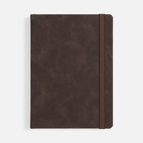 Ежедневник Urban Hard, недатированный, коричневый