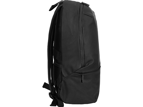 Рюкзак Glam для ноутбука 15'' из мягкой экокожи, черный - рис 10.