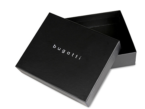 Портмоне для кредитных карт BUGATTI НЕАПОЛЬ | NEAPLES, с защитой данных RFID, коричневое, натуральная воловья кожа, 11,5х0,5х9 см - рис 7.