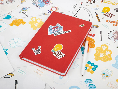 Наклейки бумажные Sticker Pack на заказ, L - рис 7.