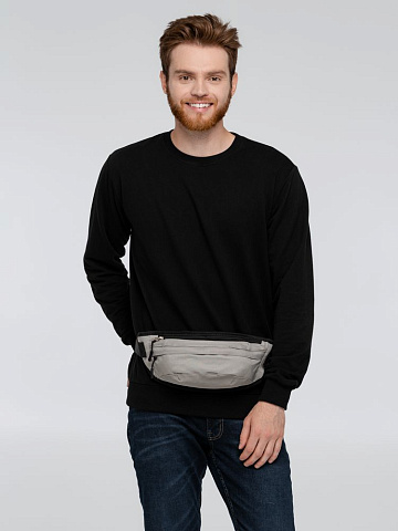 Поясная сумка Urban Out, серая - рис 6.