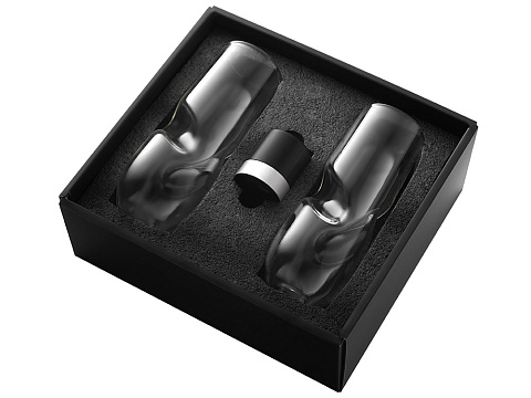 Набор из двух бокалов и пробки для шампанского Bubbly Bliss - рис 2.