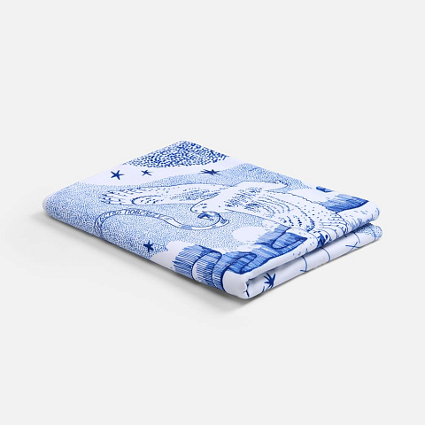 Флисовый плед «Чудеса прилетели» - рис 4.