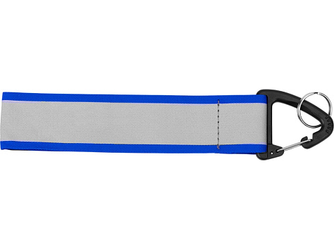 Светоотражающий брелок Reflector, серебристый/синий - рис 2.