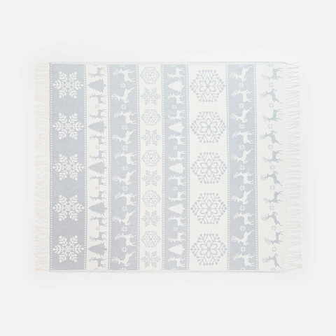 Плед «Скандинавия», серый - рис 4.