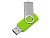 Флеш-карта USB 2.0 8 ГБ Флэш С1, зеленое яблоко - миниатюра