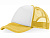 Бейсболка Тракер, желтый/белый - миниатюра