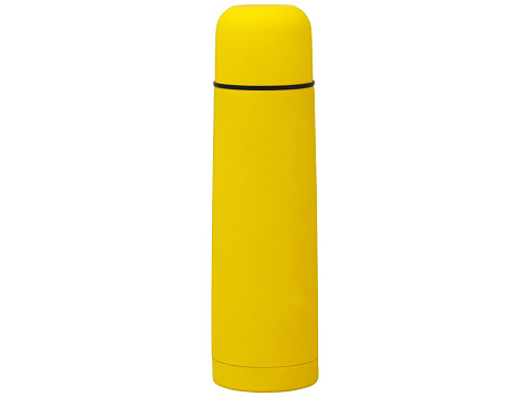 Термос Ямал Soft Touch с чехлом, 500мл, желтый (P) - рис 5.