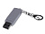Флешка USB 2.0 Варуна на 128 ГБ, серый - миниатюра
