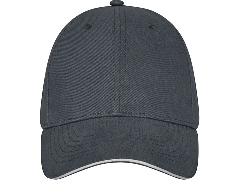 Бейсболка Darton, 6 панелей, storm grey - рис 2.