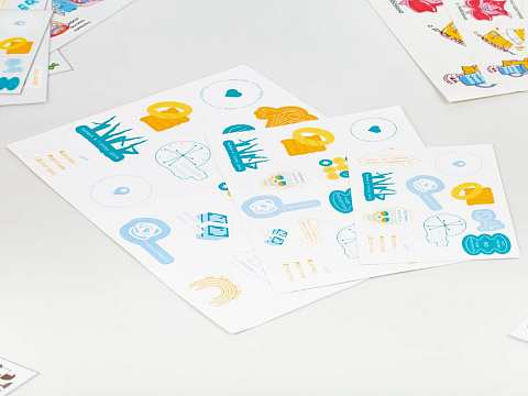 Наклейки из ПВХ Sticker Pack на заказ, S - рис 5.