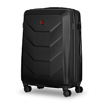 Чемодан WENGER Prymo, чёрный, средний, 45х65х26 см, 59 л, ABS+PC