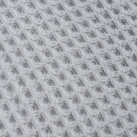 Плед вафельный Elenglect, светло-серый - рис 4.