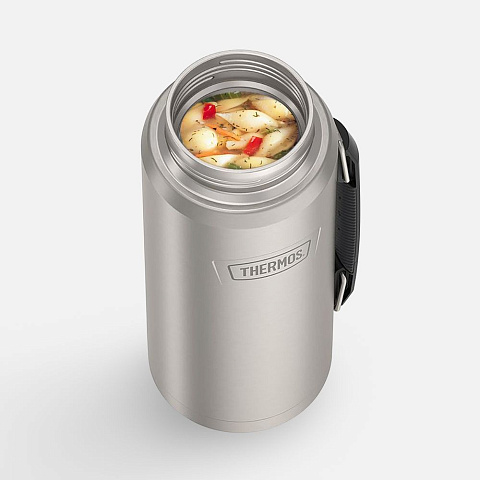Термос Icon 1200, серебристый (стальной) - рис 7.