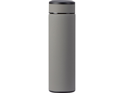 Вакуумный термос Vacuum Flask C1, soft touch, 420мл, серый - рис 3.