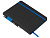 Бизнес блокнот Bossy Junior с цветным срезом, твердая обложка, 96 листов, черный и синий - миниатюра - рис 2.
